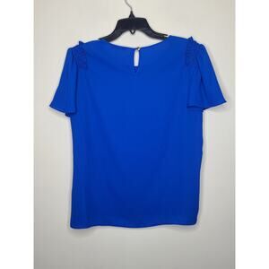 Calvin Klein blue blouse - large